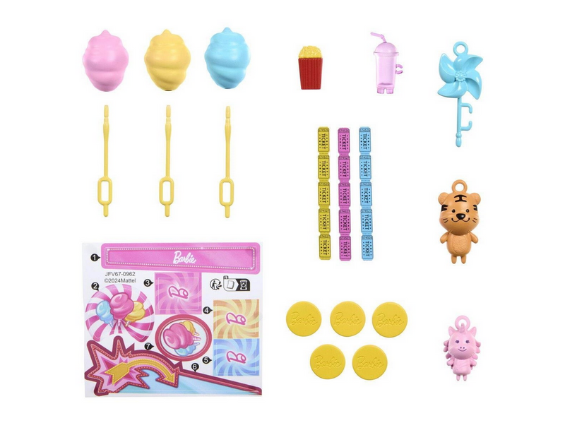 Barbie Mysteries: Beach Detectives Treats and Game Booth with "Malibu" Doll