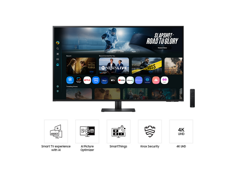 43" Samsung S43FM702UU - 3840x2160 (4K) - VA - 65W USB-C