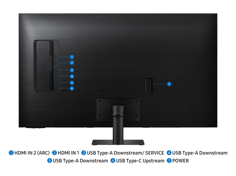 43" Samsung S43FM702UU - 3840x2160 (4K) - VA - 65W USB-C