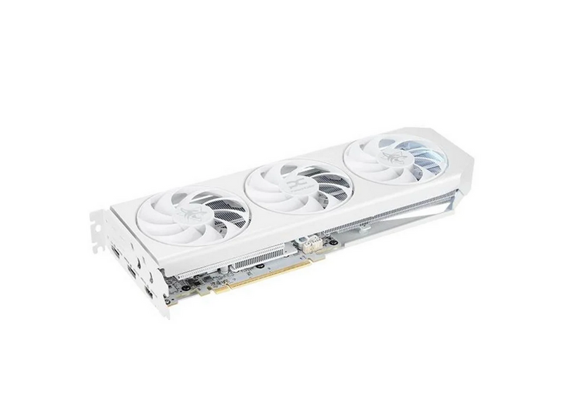 PowerColor Radeon RX 9060 XT Hellhound Spectral White - 16GB GDDR6 RAM -