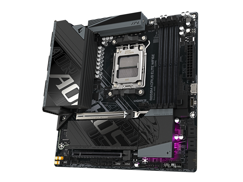 GIGABYTE B850M AORUS ELITE WIFI6E Mainboard - AMD B850 - AMD AM5 - DDR5 RAM -