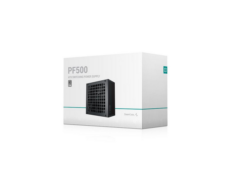 DeepCool PF PF500 Netzteile - 500 Watt - 120 mm - ATX 2.4 - 80 Plus 80 Plus