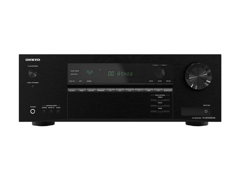 Onkyo TX SR3100 - 5x155W AV Receiver - 4K/8K - HDR10+ - Dolby Atmos - Bluetooth