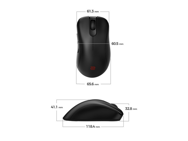 BenQ Zowie EC3-DW (Small) Wireless Mouse for Esports - Gaming Maus (Schwarz)