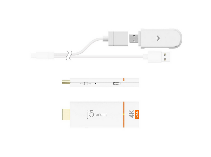 j5create ScreenCast 4K Max Wireless Display Adapter