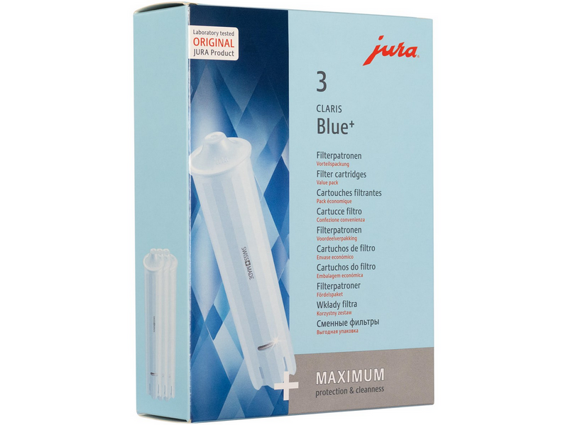 JURA CLARIS Blue+ (3-Pack)