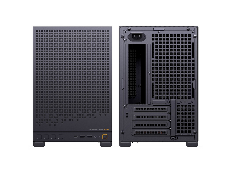Jonsbo D32 PRO Black - Gehäuse - Miditower - Schwarz