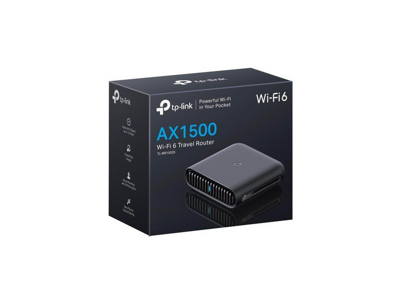 TP-Link TL-WR1502X AX1500 Wi-Fi 6 Travel Router - Wireless router