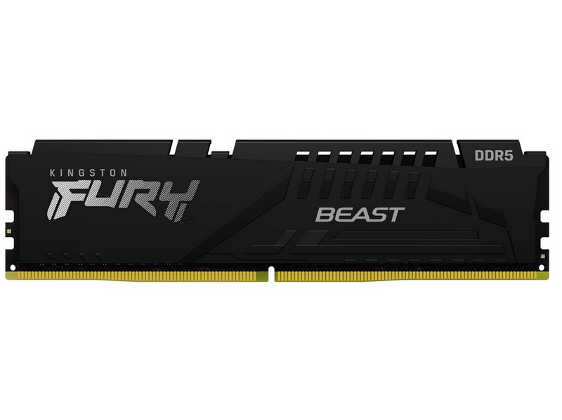 Kingston FURY Beast DDR5-5200 - 32GB - CL40 - Single Channel (1 pcs) - AMD EXPO