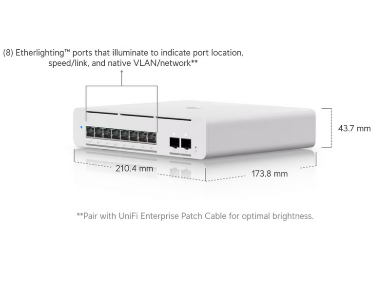 Ubiquiti UniFi Switch Pro XG 8 PoE