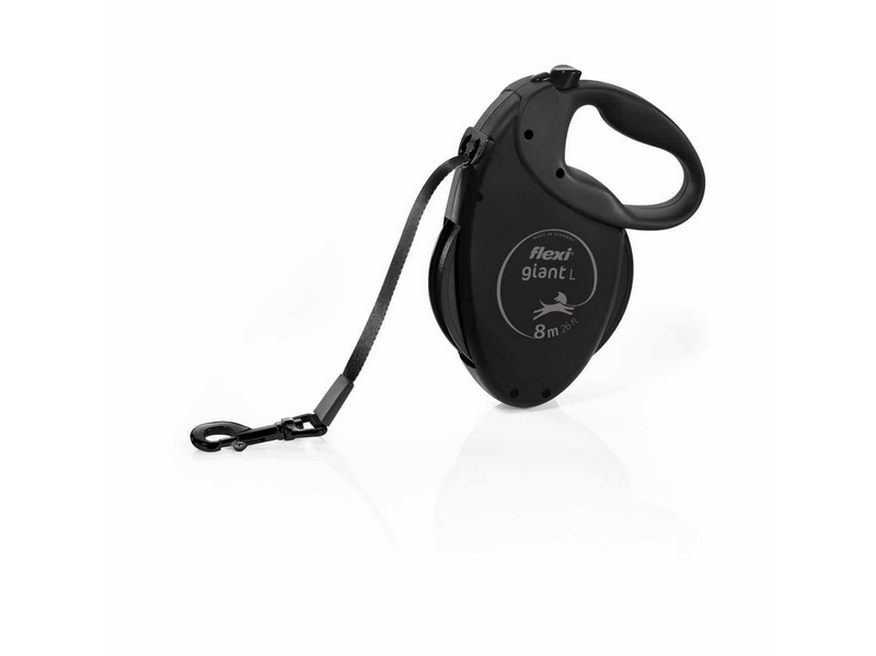 Flexi - Leash Giant L Black Edition - 50kg - 8m
