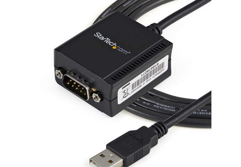 StarTech.com 1 Port FTDI USB zu Serial RS232 Adapter Kabel mit COM Retention