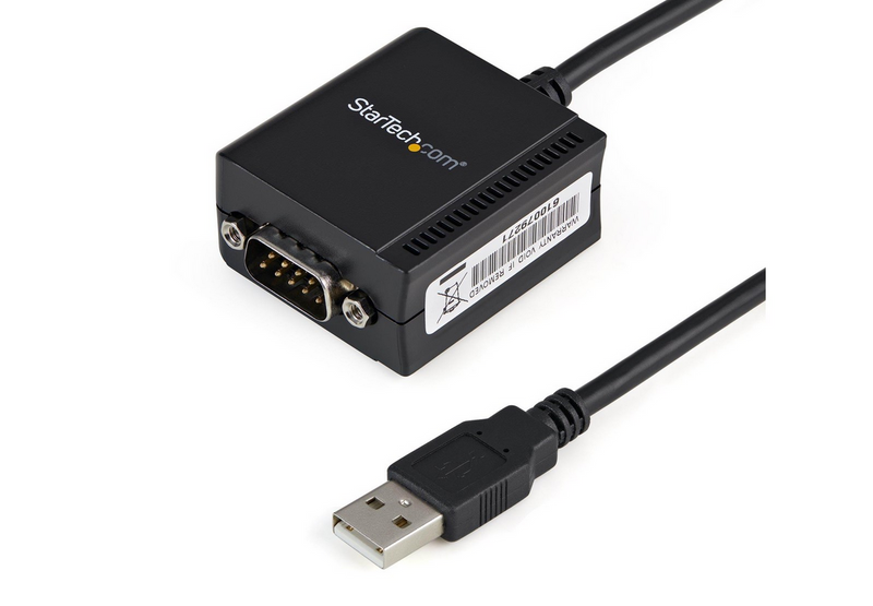 StarTech.com 1 Port FTDI USB zu Serial RS232 Adapter Kabel mit COM Retention