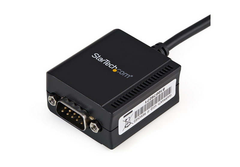 StarTech.com 1 Port FTDI USB zu Serial RS232 Adapter Kabel mit COM Retention