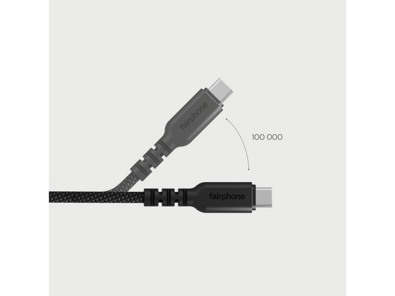 Fairphone USB-C 3.2 Long Life Charging & Data (20Gb/s) Cable 1m