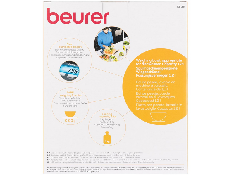 Beurer Küchenwaagen KS 25