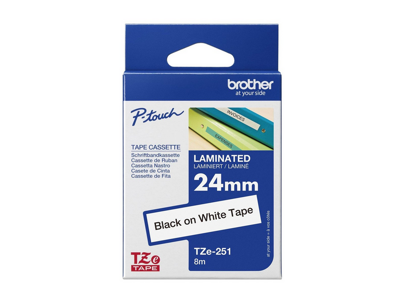 Brother TZe251 tape cassette 24mm x 8m