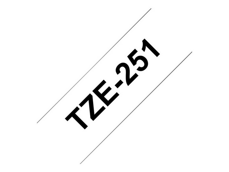 Brother TZe251 tape cassette 24mm x 8m