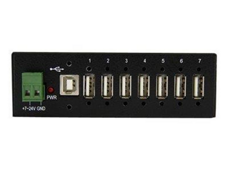 StarTech.com USB 2.0 Industrial USB Hub USB-Hubs - 7 - Schwarz