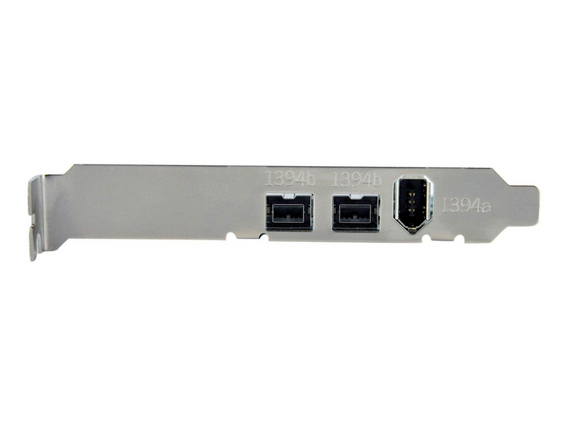StarTech.com 3 Port 2b 1a 1394 PCI Express FireWire Card Adapter - FireWire