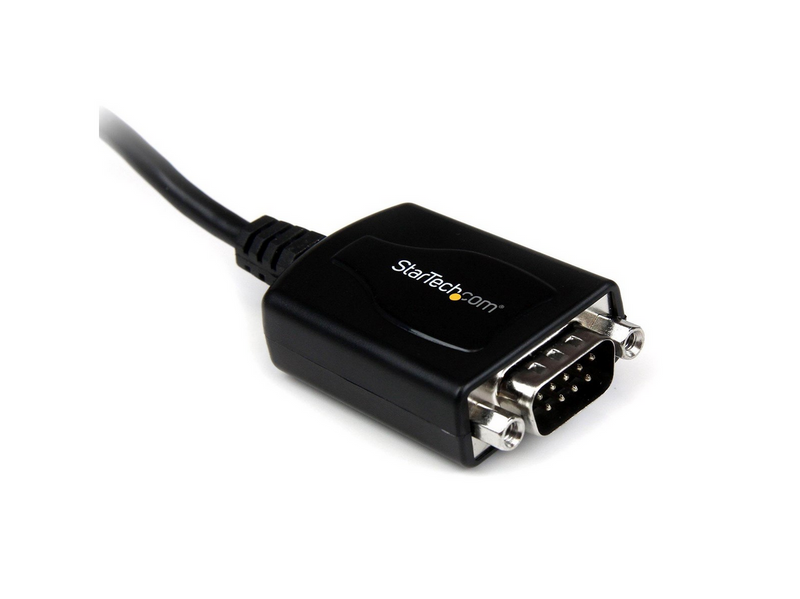 StarTech.com 1 ft USB zu RS232 Serial DB9 Adapter Kabel mit COM Retention