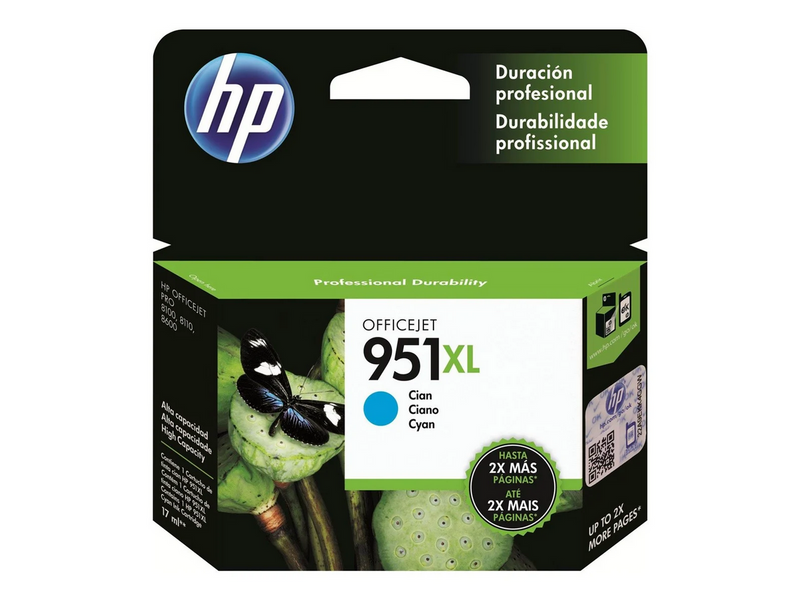 HP 951XL / CN046AE High Capacity Cyan Ink