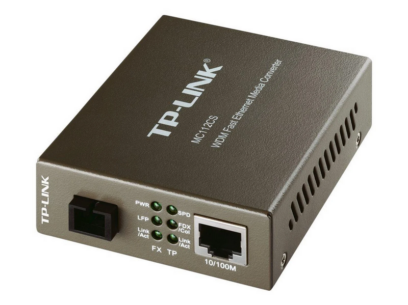 TP-Link MC112CS 10/100Mbps WDM Media Converter