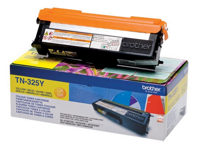 Brother TN325Y / TN 325Y Yellow Toner - Tonerpatrone Gelb