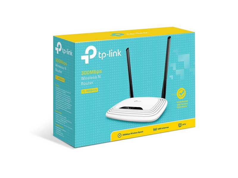 TP-Link TL-WR841N Drahtlos Router - Wireless router N Standard - 802.11n