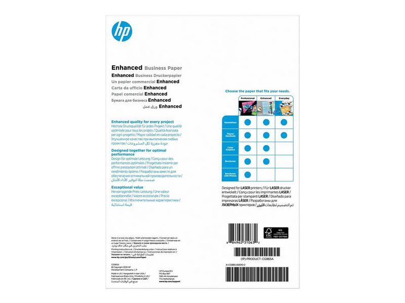 HP Paper/Pro Laser Gloss A4 150sh 150g