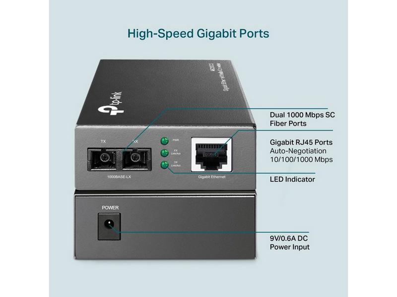 TP-Link MC210CS Fiber Konverter