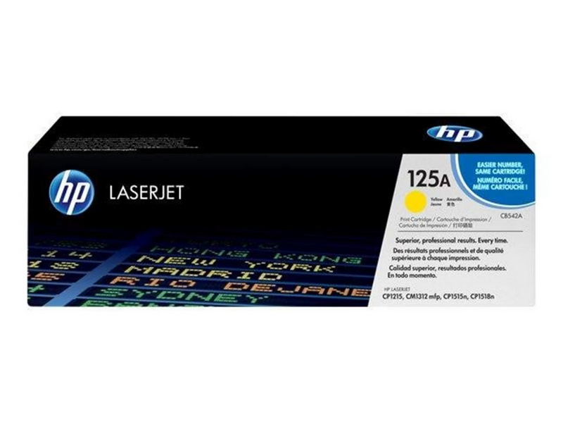 HP 125A / CB542A - Yellow Toner - Tonerpatrone Gelb