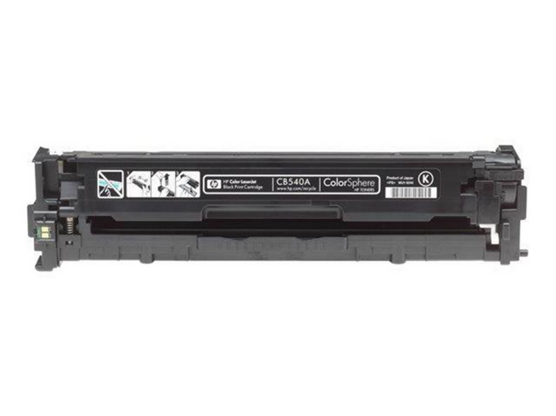 HP 125A / CB540A Black Toner - Tonerpatrone Schwarz