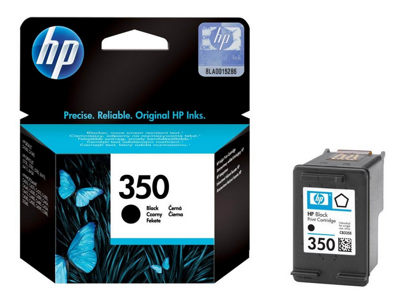 HP 350 / CB335EE Black Ink - Tintenpatrone Schwarz
