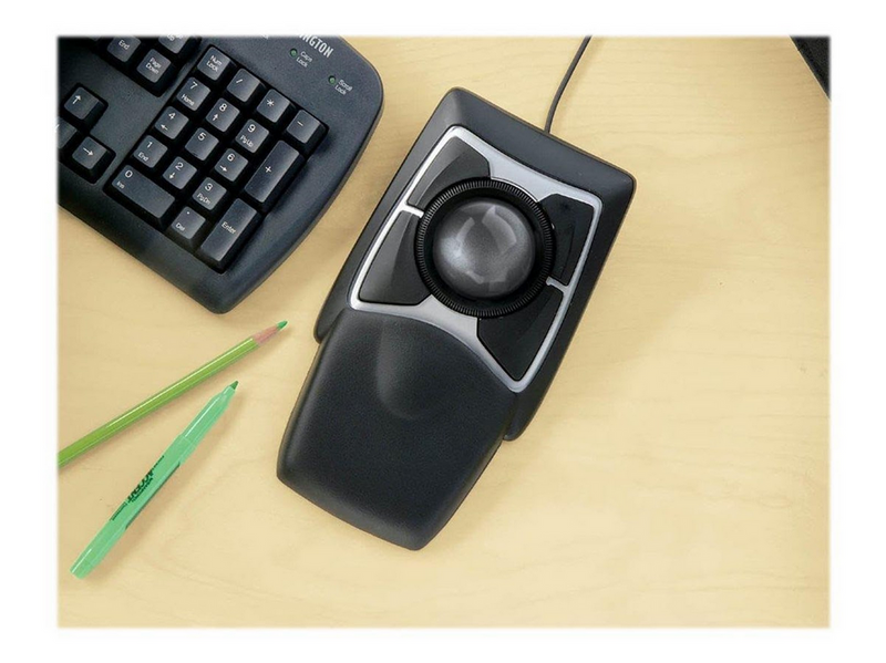 Kensington Expert Mouse® mit optischem Trackball, schwarz - ()
