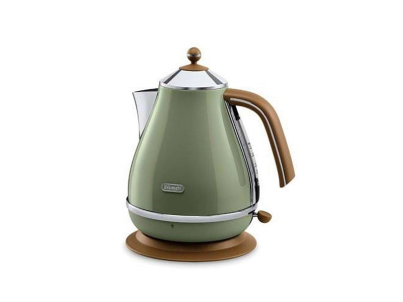 DeLonghi Wasserkocher Icona Vintage - KBOV 2001 - Olive - 2000 W