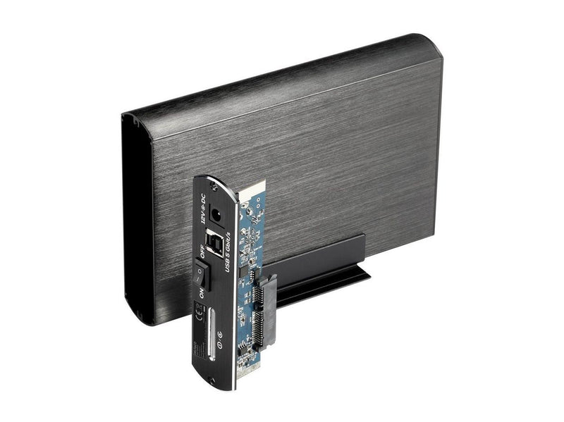 Deltaco MAP-GD34U3 3.5" SATA to USB 3.0 Aluminium Black