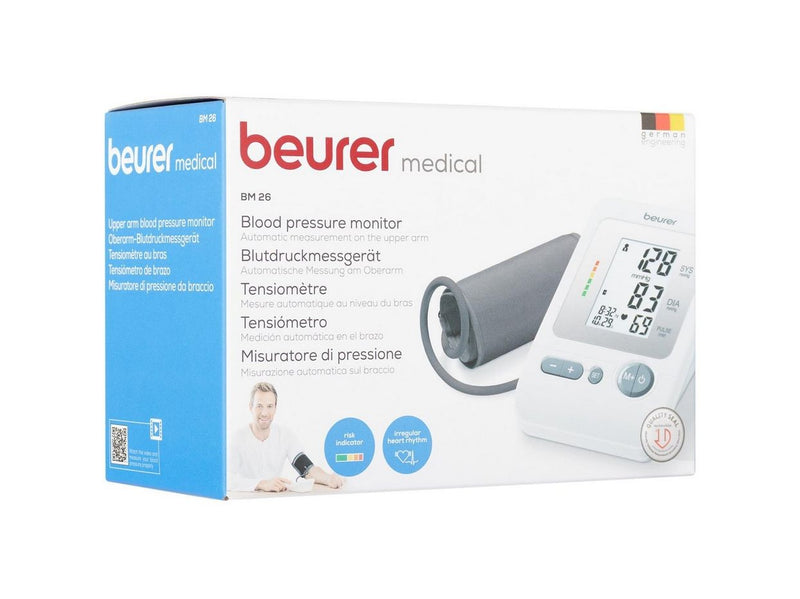 Beurer Blutdruckmessgerät BM26 Blutdruckmessgerät für Oberarm