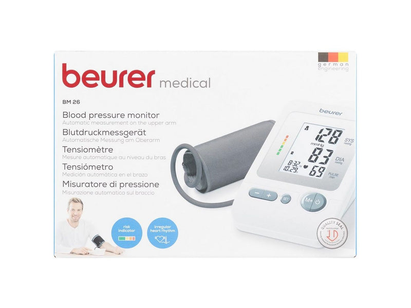 Beurer Blutdruckmessgerät BM26 Blutdruckmessgerät für Oberarm