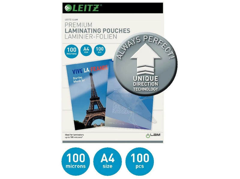 Leitz iLAM UDT Heißlaminierfolien A4, 100 mic