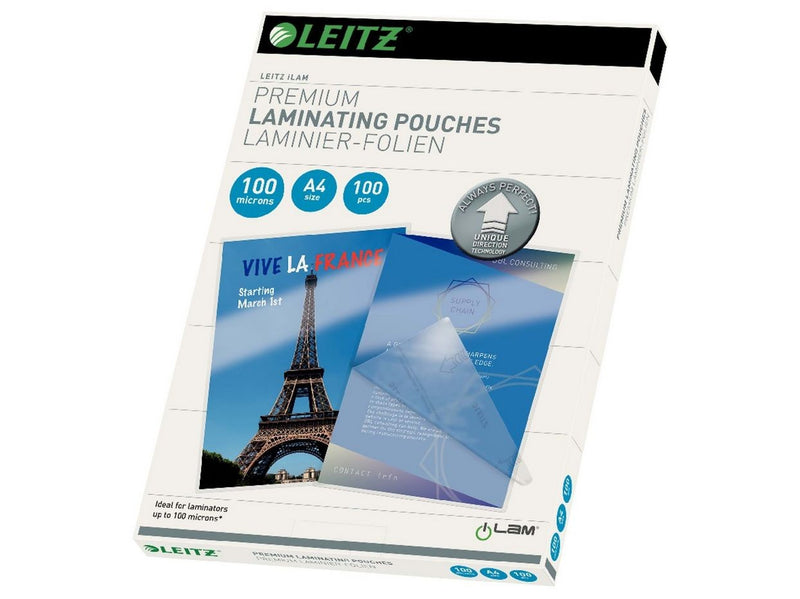 Leitz iLAM UDT Heißlaminierfolien A4, 100 mic