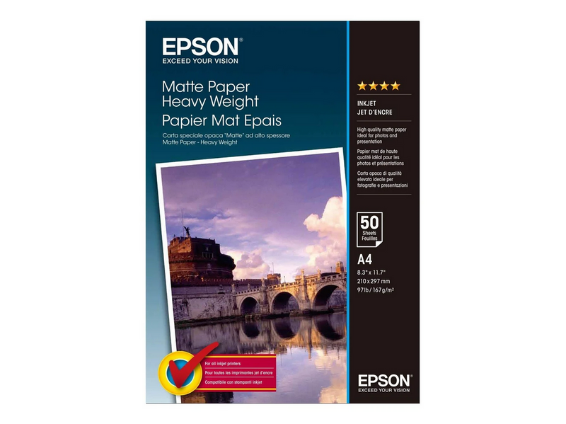 Epson Heavy matted paper
