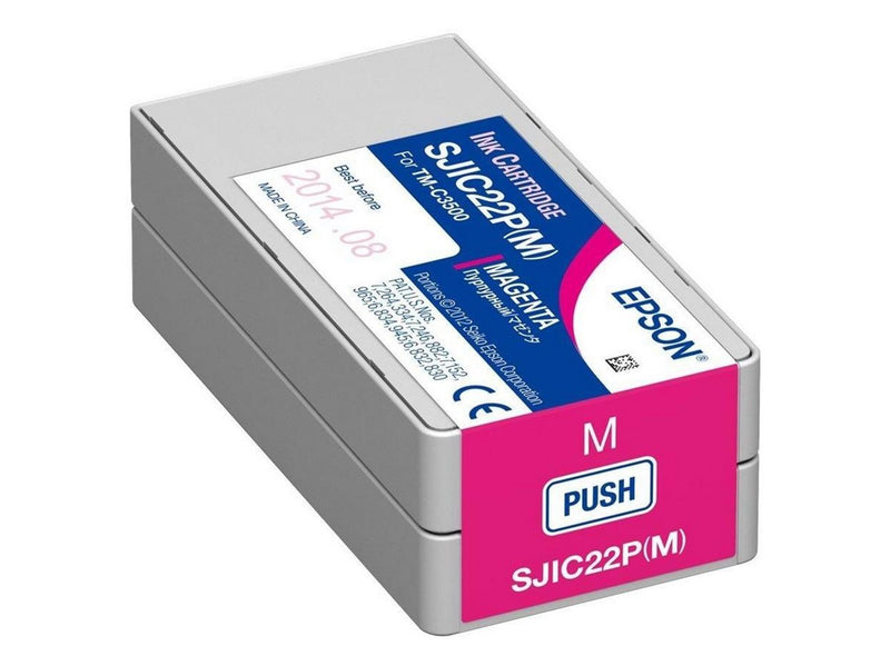 Epson SJIC22P(M) Magenta Ink - Tintenpatrone Magenta