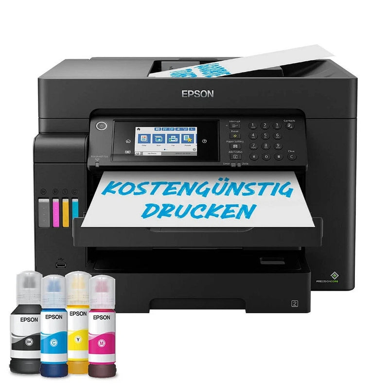 EPSON EcoTank ET-16650 4 in 1 Tintenstrahl-Multifunktionsdrucker schwarz