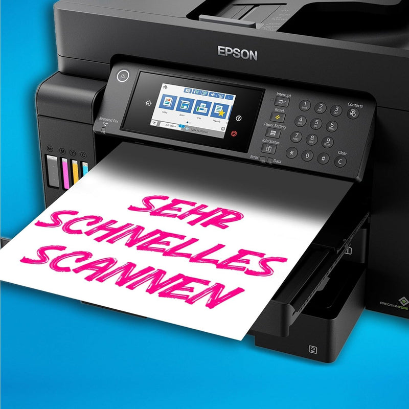 EPSON EcoTank ET-16650 4 in 1 Tintenstrahl-Multifunktionsdrucker schwarz