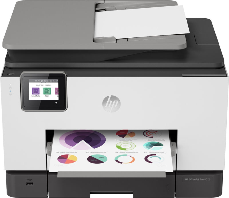 HP Officejet Pro 9022 Inkjet Multifunction Device A4, 4-in-1, printer, copier,