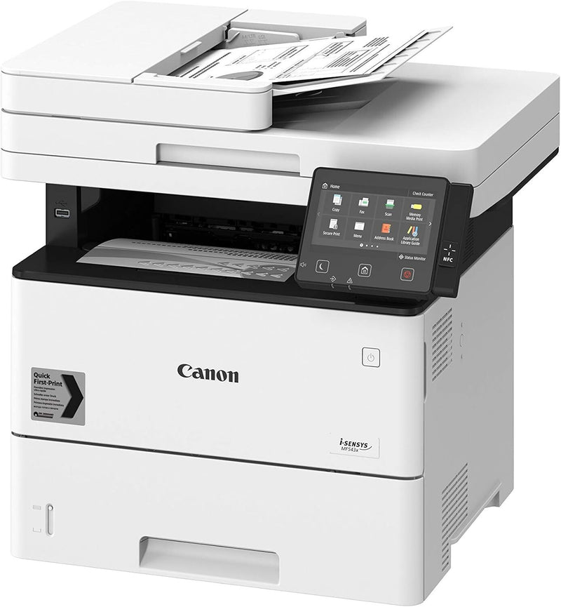 Canon i-SENSYS MF543x Laser Printer Multifunction with Fax - Monochrome - Laser