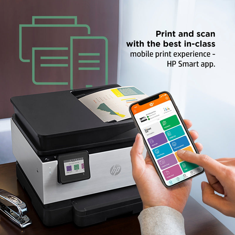 HP Officejet Pro 9022 Inkjet Multifunction Device A4, 4-in-1, printer, copier,