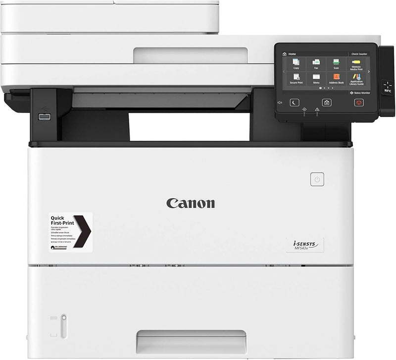 Canon i-SENSYS MF543x Laser Printer Multifunction with Fax - Monochrome - Laser