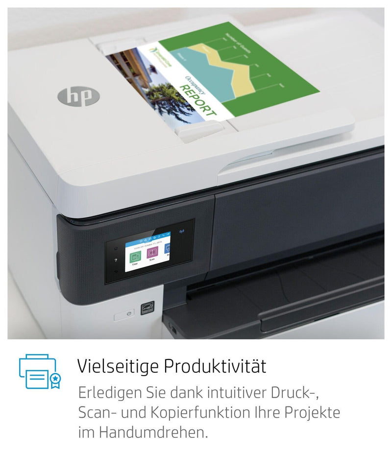 HP OfficeJet Pro A3 All-In-One Printer (DIN A3 Printer, Scanner, Copier,Fax,WiFi